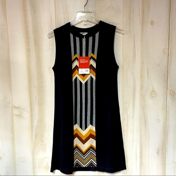 NWT Missoni for Target Zig Zag Sweater Sleeveless Dress Stripes and Chevron Sz M - Picture 5 of 10